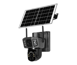 IP PTZ видеокамера автономна с 4G и солнечной панелью 3Mp+3Mp Light Vision VLC-9230IG/2C3S (Solar) f=4mm, на аккумуляторных батареях