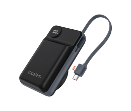 Повербанк Choetech B696 20 000мА•ч Black с магнитной зарядкой