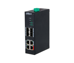 Комутатор 4 порти некерований Dahua DH-HS4408-4ET-96