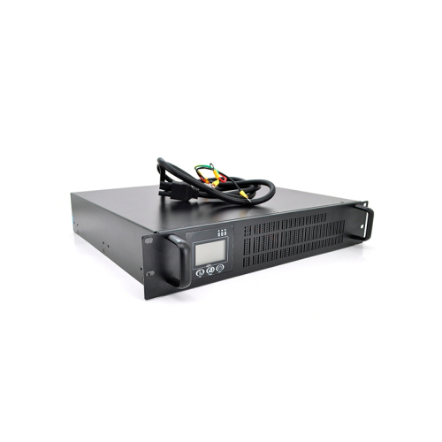 Инвертор с правильной синусоидой online Ritar RT-3KL-LCD RACK 3000VA 2700Вт 96В Ток макс. 5A под внешний АКБ 480x420x90 Q1 (YUT_V3871)