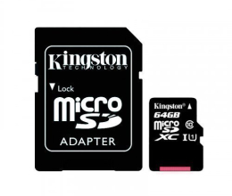 Розпродаж! Карта пам'яті Kingston MicroSD 64Gb