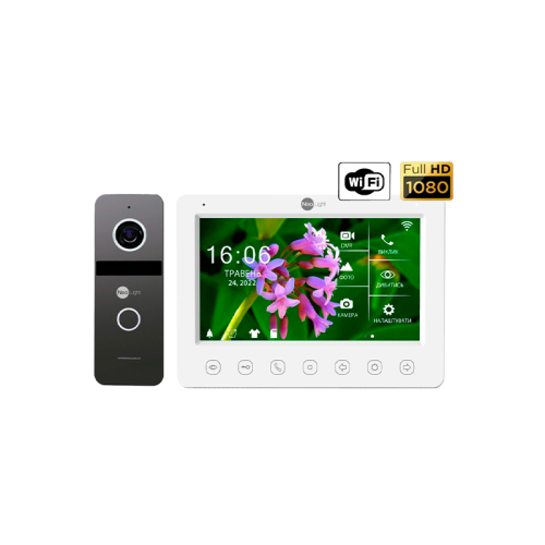 Комплект видеодомофона Neolight NeoKIT HD WF Graphite