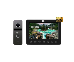 Комплект відеодомофону Neolight NeoKIT FHD Pro B/GRAPHITE (KAPPA + HD + SOLO FHD)