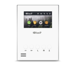 IP-відеодомофон 4.3" Bas-IP AU-04LAF white з Wi-Fi
