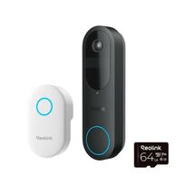 Відеодзвінок Reolink D340B (Video Doorbell Wi-Fi/АКБ)