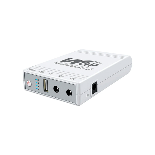 Джерело безперебійного живлення Mini UPS WGP UPS103C 16000mAh 5V/12V/12V, Li-ion 4*4Ah, для роутера і медіаконвертера