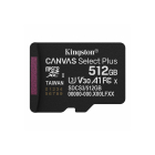 Карта памяти MicroSDXC 512GB UHS-I Class 10 Kingston Canvas Select Plus R150MB/s (SDCS3/512GBSP)