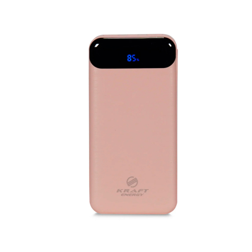 Повербанк 20000 mAh Power Bank Kraft KPB-2020FC Pink 22.5W QC3.0
