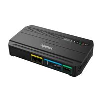 Джерело безперебійного живлення DC UPS Trinix TRX-MUPS-1848 Type-C (24000mAh LiFePo4) 5V/9V/12V/48V/PoE, LiFePo4 4*6Ah, для роутера і медіаконвертера