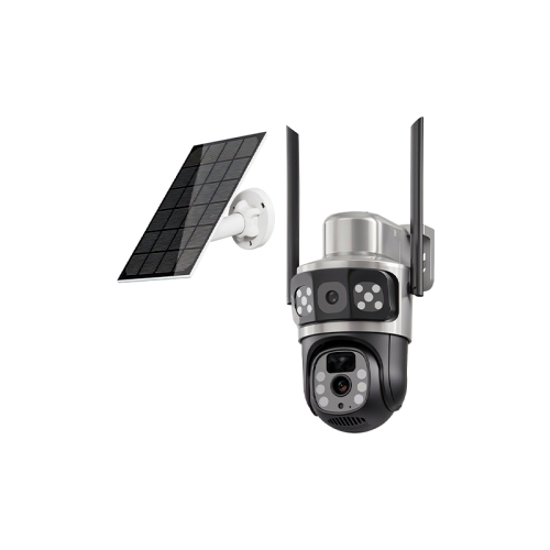 IP PTZ-відеокамера автономна з WiFi та сонячною панеллю 3Mp+3Mp Light Vision VLC-9430WIA/2C3S (Solar) f=4mm, на акумуляторних батареях