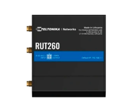 Промышленный сотовый маршрутизатор Teltonika RUT260 с 4G LTE, Wi-Fi