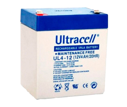 Акумуляторна батарея Ultracell UL4-12 AGM 12В 4 А•г