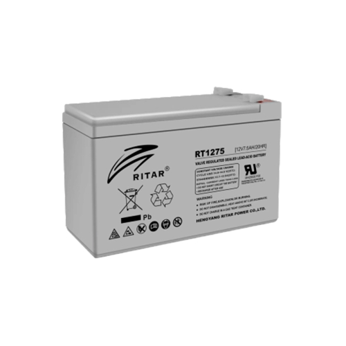 Свинцево-кислотна акумуляторна батарея RITAR RT1275 7.5А•г 12В