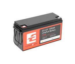 Літієва акумуляторна батарея LITHTECH TE24100B 25.6В 100А•г Bluetooth