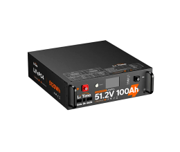 Акумуляторна батарея літій-залізо-фосфатна LiFePO4 51.2В 5120Вт*год LiTime L51.2V100-100-COM-16-S3U монтаж в стійку 19"