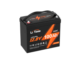 Акумуляторна батарея літій-залізо-фосфатна 12.8В 100А*год LiFePO4 LiTime Mini L12V100-100-MINI-16-A60