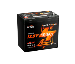 Акумуляторна батарея літій-залізо-фосфатна з Bluetooth 12.8В 100А*год LiFePO4 LiTime Xtramini L12V100-100-XTRA-MINI-BT-4-A55