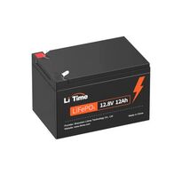 Акумуляторна батарея літій-залізо-фосфатна 12.8В 12А*год LiFePO4 LiTime L12V12-12-BASIC-8-A12