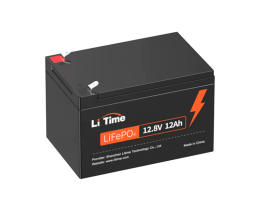 Акумуляторна батарея літій-залізо-фосфатна 12.8В 12А*год LiFePO4 LiTime L12V12-12-BASIC-8-A12