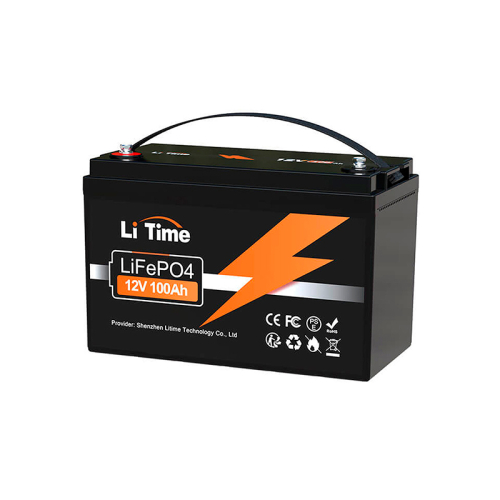 Акумуляторна батарея літій-залізо-фосфатна 12.8В 100А*год LiTime LiFePO4 LT12V100