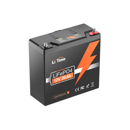 Акумуляторна батарея літій-залізо-фосфатна 12.8В 20А*год LiFePO4 LiTime L12V20-20-BASIC-4-A20