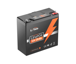 Акумуляторна батарея літій-залізо-фосфатна 12.8В 20А*год LiFePO4 LiTime L12V20-20-BASIC-4-A20
