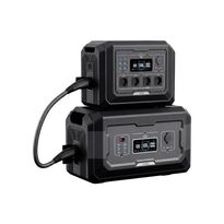 Комплект резервного живлення OUPES 3072Wh 2000W: зарядна станція OUPES Mega 1 S1 2000W 1024Wh LiFePO4 та додаткова батарея OUPES S2-BAT 2048Wh LiFePO4