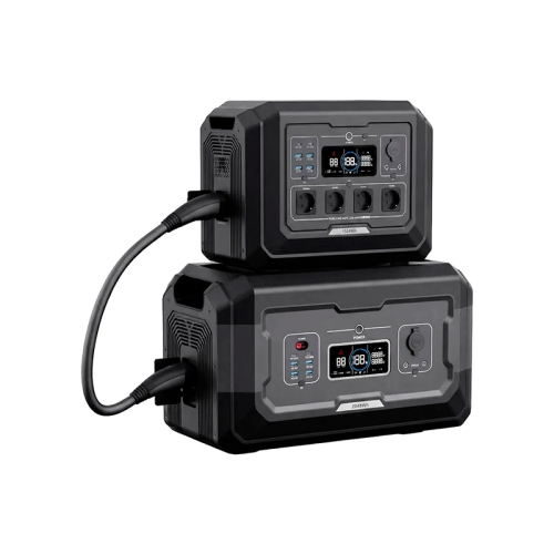 Комплект резервного живлення OUPES 3072Wh 2000W: зарядна станція OUPES Mega 1 S1 2000W 1024Wh LiFePO4 та додаткова батарея OUPES S2-BAT 2048Wh LiFePO4