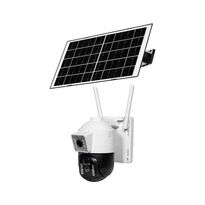 IP PTZ видеокамера автономна с WiFi и солнечной панелью 3Mp+3Mp Light Vision VLC-9530WIA/2C (Solar) f=4mm, на аккумуляторных батареях