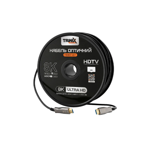 Кабель HDMI V2.1 оптичний 60м Trinix (AOC-HDMI8k-60m)
