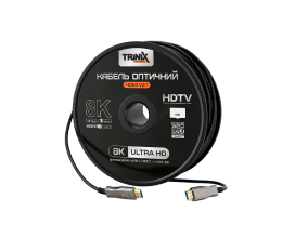 Кабель HDMI V2.1 оптичний 60м Trinix (AOC-HDMI8k-60m)