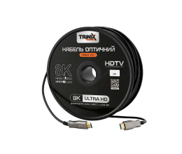Кабель HDMI V2.1 оптичний 80м Trinix (AOC-HDMI8k-80m)