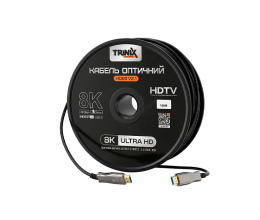 Кабель HDMI V2.1 оптичний Trinix 100м (AOC-HDMI8k-100m)