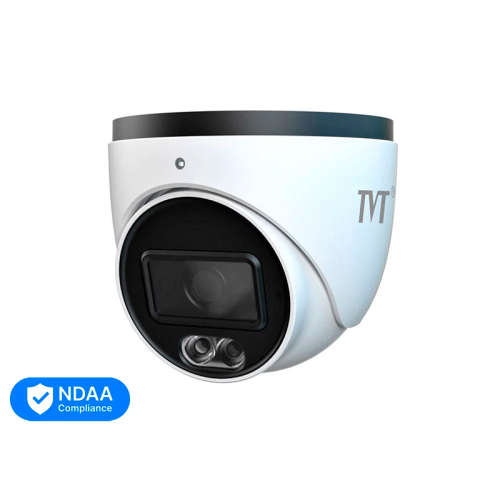 IP-відеокамера 4Mp TVT TD-9544S4L-A(D/PE/AW2) White f=2.8mm, ІЧ+LED-підсвічування, з мікрофоном