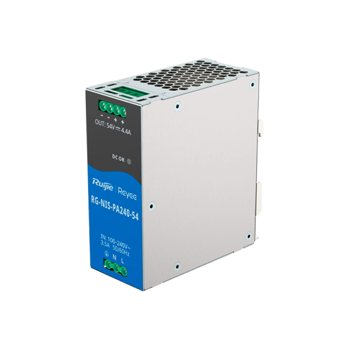 Блок живлення Ruijie RG-NIS-PA240-54 AC/DC 54В 4.4А 240 Вт на DIN-рейку