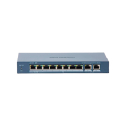 Комутатор 10 портів некерований Hikvision DS-3E0310HP-E(C) POE
