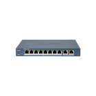 Комутатор 10 портів керований Hikvision DS-3E1310P-EI(B) PoE