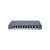 Коммутатор 10 портов управляемый Hikvision DS-3E1310P-EI(B) PoE