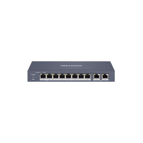 8-портовий керований PoE комутатор Hikvision DS-3E1310HP-EI