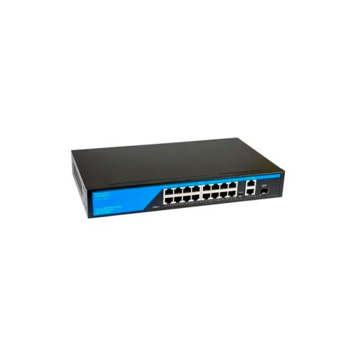 PoE коммутатор 16 портов SEVEN P-73216G-SFP
