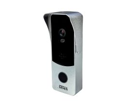 Виклична панель домофону із вбудованим контролером SEVEN CP-7508 FHD silver