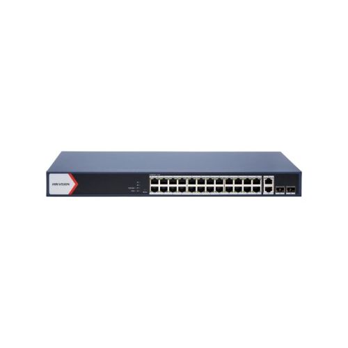 Комутатор 8 портів керований Hikvision DS-3E1528P-EI/M PoE