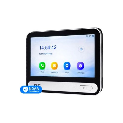 IP-відеодомофон з WiFi 7" TVT TD-E2137-PE/TP/WF Black