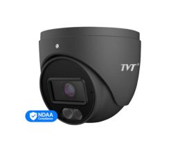 IP-видеокамера 2MP TVT TD-9524S4L-C(D/PE/AW1) Black f=2.8mm, ИК+LED-подсветка, с микрофоном