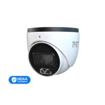 IP-видеокамера 2MP TVT TD-9524S4L-C(D/PE/AW1) White f=2.8mm, ИК+LED-подсветка, с микрофоном