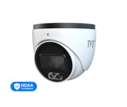 IP-видеокамера 2MP TVT TD-9524S4L-C(D/PE/AW1) White f=2.8mm, ИК+LED-подсветка, с микрофоном