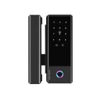 Розумний біометричний замок на скляні двері SEVEN LOCK SL-7776BF black