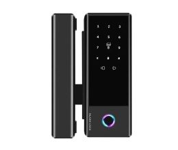 Розумний біометричний замок на скляні двері SEVEN LOCK SL-7776BF black
