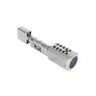 Розумний дверний біометричний замок (циліндр) SEVEN LOCK SL-7773BF silver (40-106 мм)