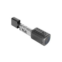 Розумний дверний біометричний замок (циліндр) SEVEN LOCK SL-7773BF black (40-106 мм)